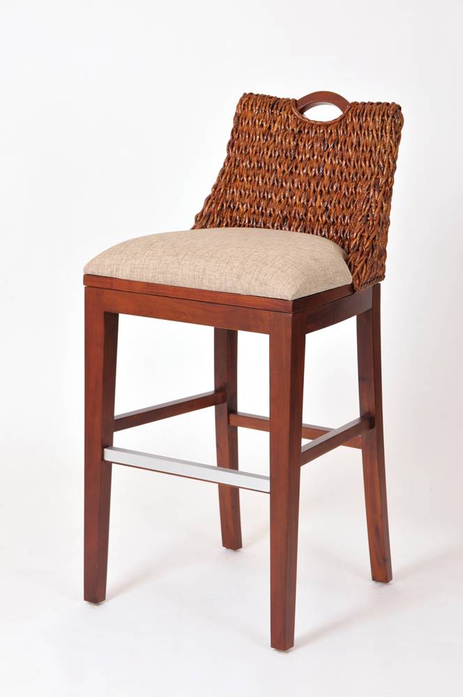 Belize Barstool Sienna Finish Alexander & Sheridan Casual